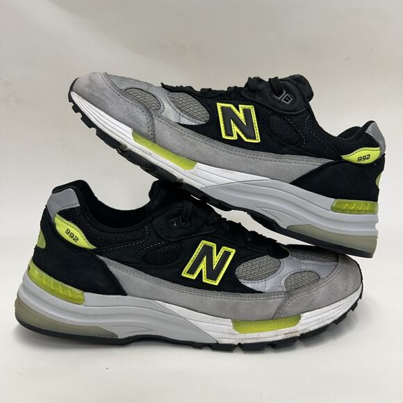 New Balance 992 Made In USA “Black/Grey/Volt” M992TQ main image 8